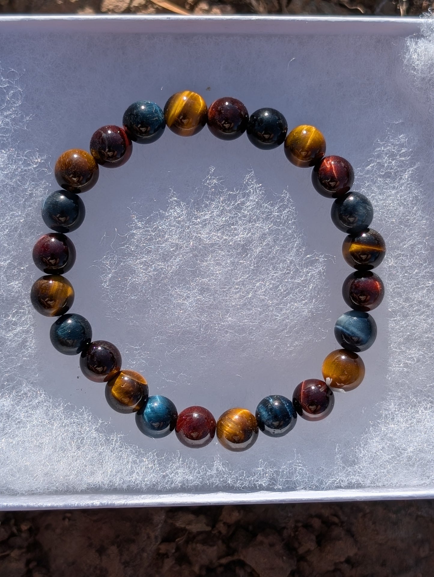 Lions Gate Spiritually Fixed Tigers Eye Bracelet