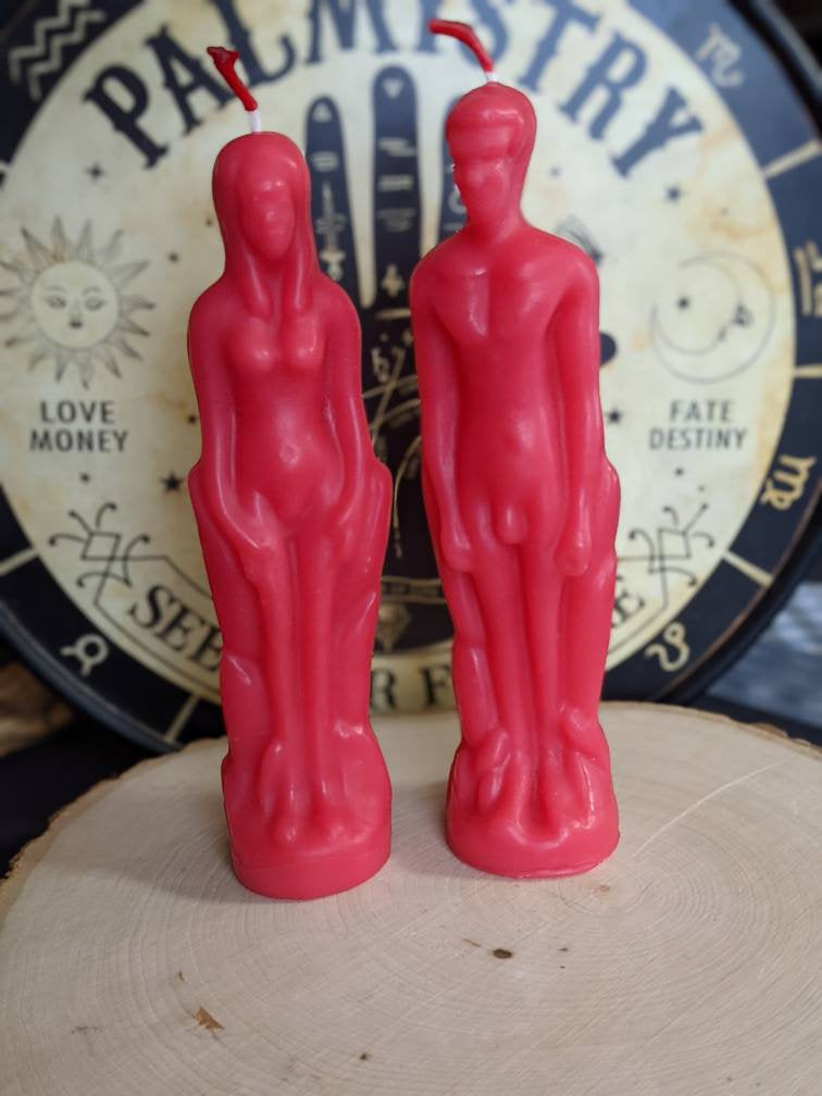 Male or Female Beeswax Candles