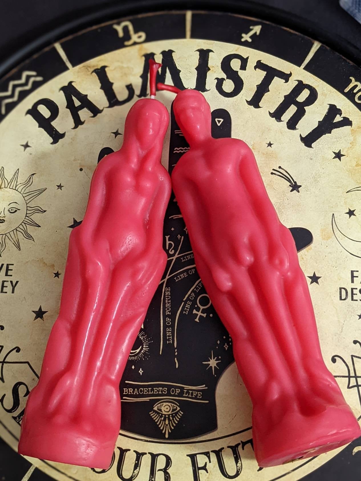 Male or Female Beeswax Candles