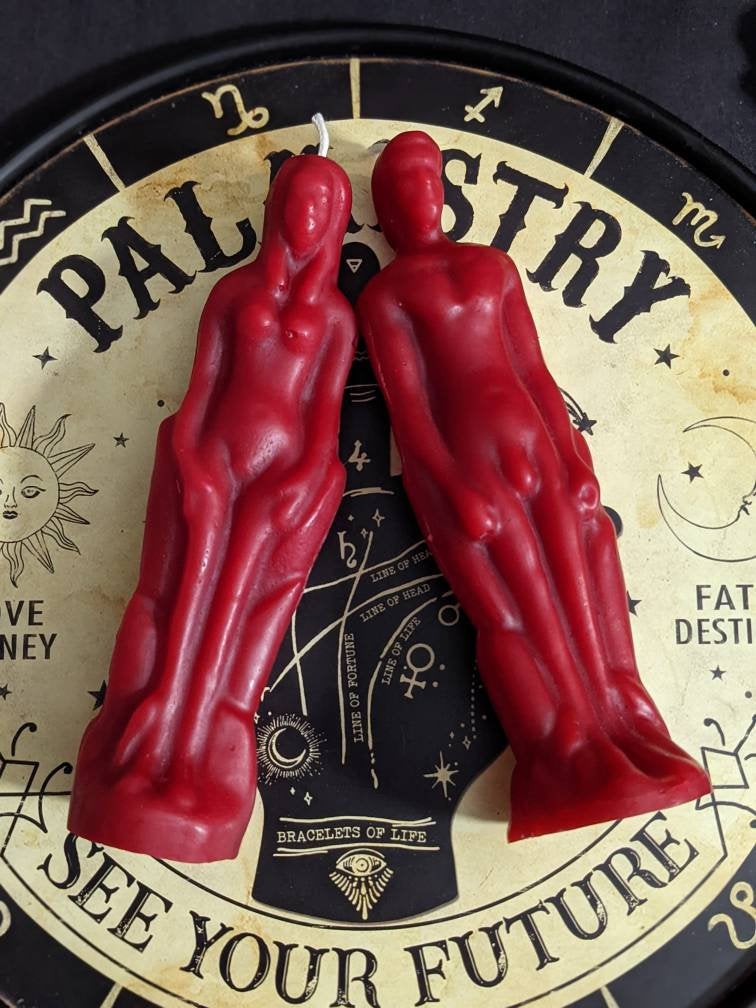 Male or Female Beeswax Candles