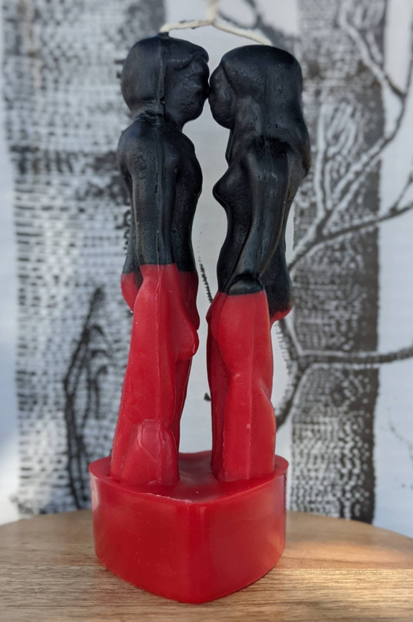 Lovers Reversal Candles Beeswax