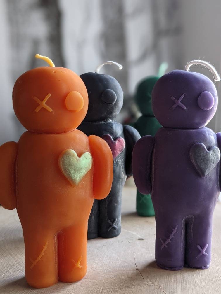 Voodoo Doll Candles
