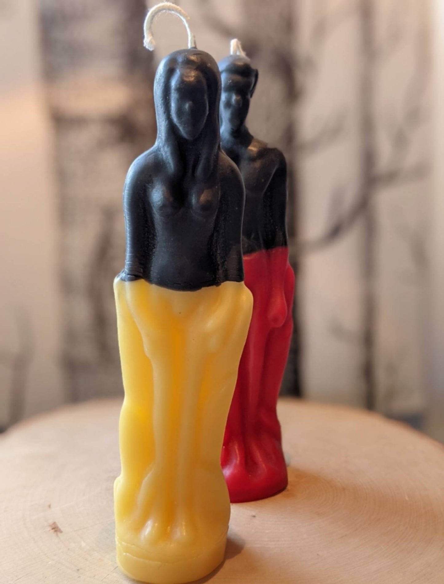 Figure Reversal Ritual Candles Beeswax