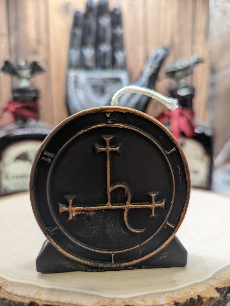 Lilith OR Satan Sigil Candles