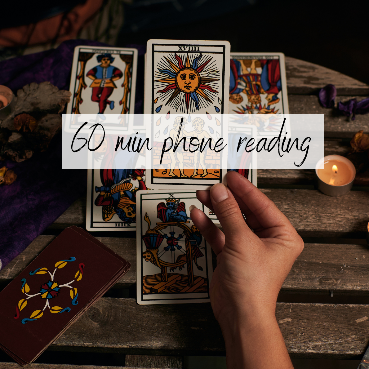 60 Minute Phone Reading any topic or situation