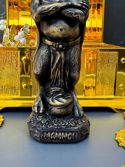 Lord Mammon Wealth & Success Candle – Beeswax Ritual Candle for Money, Finance & Abundance