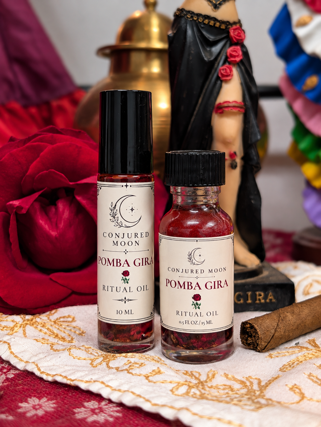 Pomba Gira Ritual Oil and roll-on by Conjured Moon