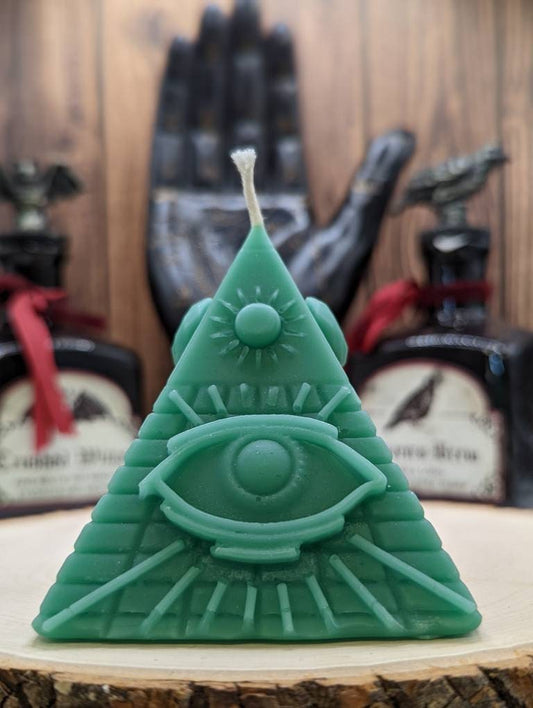 Pyramid Candle Beeswax