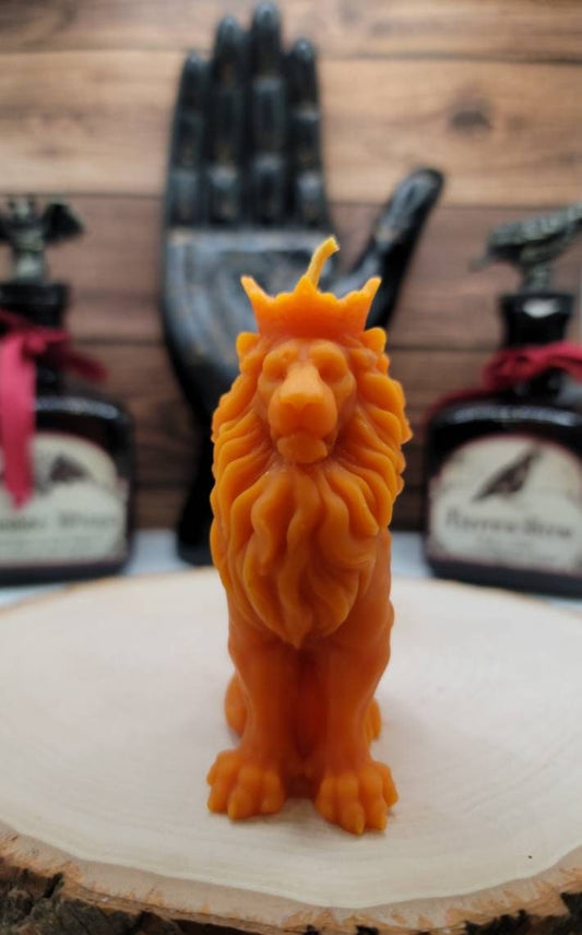 Lion candle